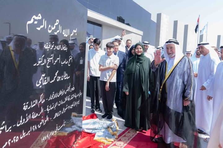 “سلطان القاسمي” يشهد مراسم افتتاح المباني الجديدة لمدينة الشارقة للخدمات الإنسانية في منطقة براشي