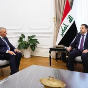“في إطار تعزيز التعاون الأمني: اللواء شقير يزور بغداد ويلتقي السوداني لبحث سبل مكافحة الجريمة وتعزيز التنسيق الاستخباري”