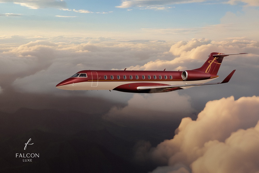 Falcon ترحب بانضمام طائرة Bombardier Global 7500 إلى أسطولها Falcon تضيف طائرات Bombardier Global 7500 الرائدة إلى أسطولها المتنامي من الطائرات الخاصة Falcon ترحب بانضمام طائرة Bombardier Global 7500 إلى أسطولها Falcon تضيف طائرات Bombardier Global 7500 الرائدة إلى أسطولها المتنامي من الطائرات الخاصة