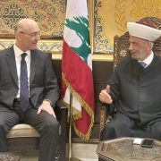 استقبل مفتي الجمهورية اللبنانية الشيخ عبد اللطيف دريان في دار الفتوى وزير الداخلية والبلديات أحمد الحجار الذي قال بعد اللقاء: أحببت اليوم أن أقوم بزيارة سماحته، لأطلعه على التحضيرات التي تقوم بها وزارة الداخلية لإجراء الانتخابات البلدية والاختيارية في كل لبنان، بدءًا بمحافظة جبل لبنان، ومن المؤكد أنَّ سماحته يعطي بركاته لكل الوطن، ويعطي توجيهاته دائمًا بالحفاظ على الوحدة في لبنان، وعلى إجراء الاستحقاقات الدستورية في وقتها، وعنده حرص على العملية الانتخابية أن تجري بسلاسة، وبكل دقة، وبدون أيِّ مشاكل، كما كان له لفتة خاصة لمدينة بيروت، وحرصٌ على المناصفة في المجلس البلدي القادم لمدينة بيروت، وهذا الأمر متروك طبعًا للقوى السياسية في مدينة بيروت. ووزارة الداخلية كما قلت سابقًا حريصة على إجراء الانتخابات في كلِّ لبنان، وفي مدينة بيروت، بكل نزاهة وشفافيَّة، وبكل حيادية من قِبلِ أجهزة الوزارة، والأجهزة الحكومية أيضًا، وفي الوقت نفسه أنا شخصيًّا كمواطن لبنانيّ، عندي حرص مثل سماحة المفتي، وكما تفضَّل على المناصفة في مدينة بيروت، وعلى العيش المشترك الذي هو نقطة القوة في بلدنا لبنان.  إنَّ مسعى التوافق حاضر ومستمر، وسماحته يدعم هذا الشيء وهذا وهذا متروك للقوى السياسية في بيروت وللناخبين بأن يمارسوا حقهم بكل حرية ووعي، وبكل مسؤولية، حفاظاً على وحدة المدينة ودورها التاريخي كعاصمة وحاضنة لكل أبناء الوطن.   فبسئل: هناك خوف من بعض المواطنين في لبنان، من تكرار العدوان الإسرائيلي على بعض المناطق، فهل هذا يؤثر على عملية الانتخاب؟  أجاب: بالطبع هناك تحديات أمنية تواجهنا من أجل إجراء الاستحقاق الانتخابيّ، كما تواجهنا هذه التحديات في كل أمور الحياة اليومية في لبنان، لكنَّ هذا لن يثنينا بتاتاً عن التزام إجراء الاسحقاقات في وقتها، وأولها الاستحقاق الانتخابي بدءاً بمحافظة جبل لبنان يوم الأحد.  إنَّ وزارة الداخلية والحكومة تعملان وفقاً لأجندة الدولة اللبنانية، وليس لأيِّ جهة أو أجندة خارجية، “وتحديداً العدو الإسرائيلي.”