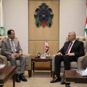 استقبل المدير العام للأمن العام اللواء حسن شقير في مكتبه السفير القطري في لبنان الشيخ سعود بن عبد الرحمن آل ثاني