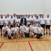 الدورة المفتوحة للسكواش  في الجامعة الأميركية تتواصل بنجاح