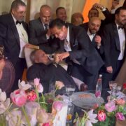 السوبر ستار راغب علامة يشارك سلطان الطرب جورج وسوف فرحته بزواج نجله