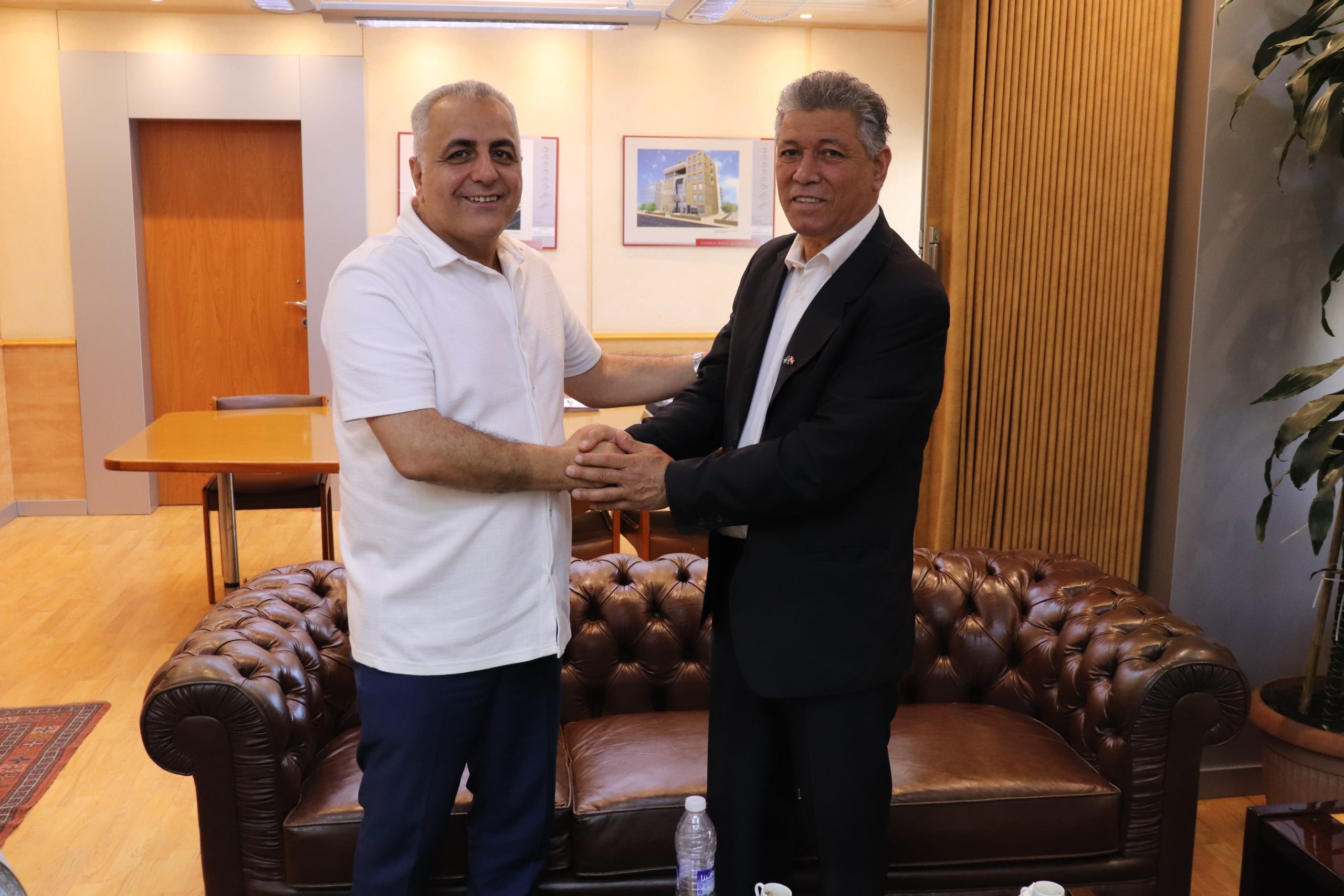 كركي يستقبل وفدًا من اتحاد نقابات عمّال فلسطين في لبنان