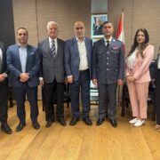 وفد من الجامعة الحديثة للإدارة والعلوم (MUBS)  يزور المدير العام لقوى الأمن الداخلي لتهنئته بمنصبه الجديد ولبحث سبل التعاون الأكاديمي والأمني
