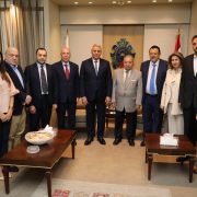إستقبل المدير العام للأمن العام اللواء حسن شقير وفداً من نقابة الصحافة في لبنان