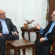 العلامة فضل الله استقبل السّفير الإيراني المرحلة صعبة وتحتاج لحوار عام وخاص