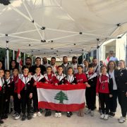 بعثة لبنان في الجمباز الفني     إلى بطولة غرب آسيا في عمان