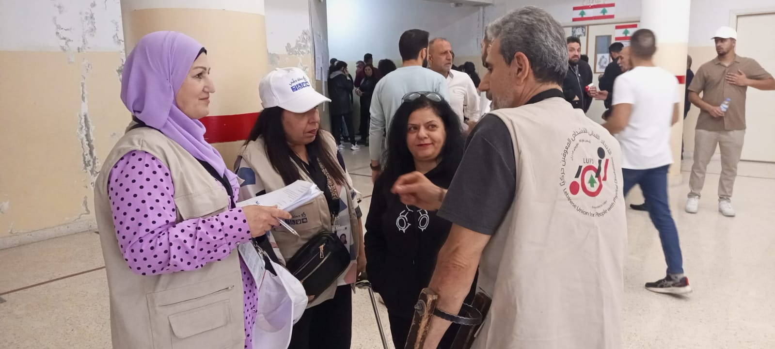 حملة حقي – اقتراع الناخبين المعوقين في جبل لبنان حملة حقي – اقتراع الناخبين المعوقين في جبل لبنان