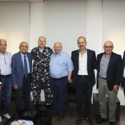 زار وفد من جمعية تجار كورنيش المزرعة برئاسة الحاج عفيف كشلي، صباح اليوم، قائد شرطة بيروت العميد عماد الجمل زار وفد من جمعية تجار كورنيش المزرعة برئاسة الحاج عفيف كشلي، صباح اليوم، قائد شرطة بيروت العميد عماد الجمل