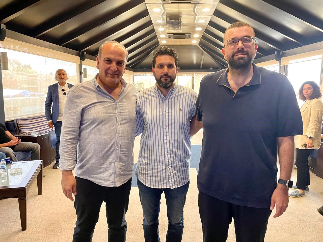 مرعي أبو مرعي يستقبل الأمين العام لتيار المستقبل أحمد الحريري مرعي أبو مرعي يستقبل الأمين العام لتيار المستقبل أحمد الحريري