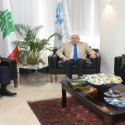 لقاء الوزير جابر والاتحاد العمالي العام لقاء الوزير جابر والاتحاد العمالي العام