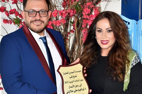 إبراهيم علايلي يُتوّج بلقب سفير السلامة البيئية وينال الدكتوراه الفخرية من فرنسا