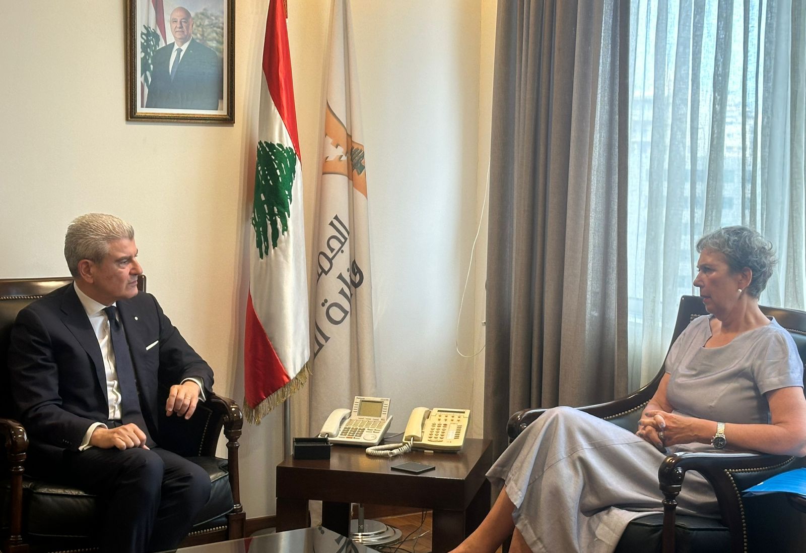 عيسى الخوري بحث مع السفيرة ويشلت التعاون بين لبنان وسويسرا عيسى الخوري بحث مع السفيرة ويشلت التعاون بين لبنان وسويسرا